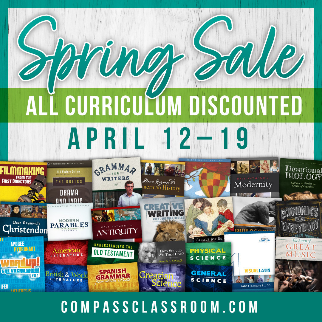 Compass Classroom Spring Sale April 12-19